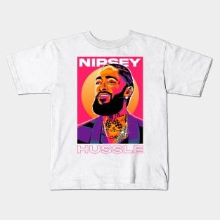 Nipsey Hussle Fanart Kids T-Shirt